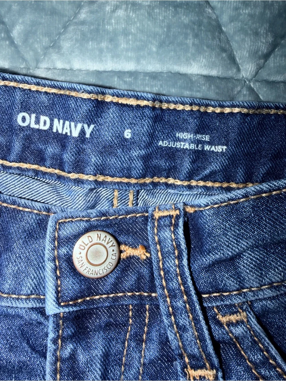 Old Navy Three-Pack Blue Denim Shorts